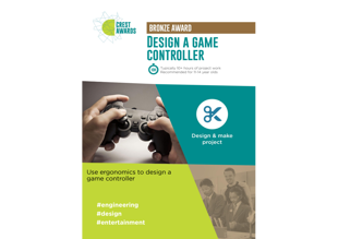 CREST Bronze Design a game controller